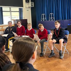 SENIOR SCHOOL AHEAD: REASSURANCE FROM FORMER PUPILS