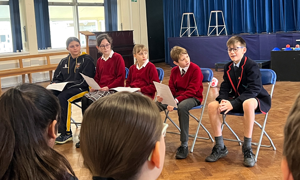 SENIOR SCHOOL AHEAD: REASSURANCE FROM FORMER PUPILS